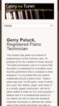 Mobile Screenshot of gerrythetuner.com